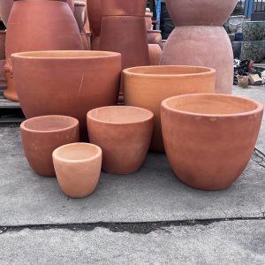 Tall Egg Pot Terracotta