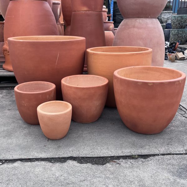 Tall Egg Pot Terracotta