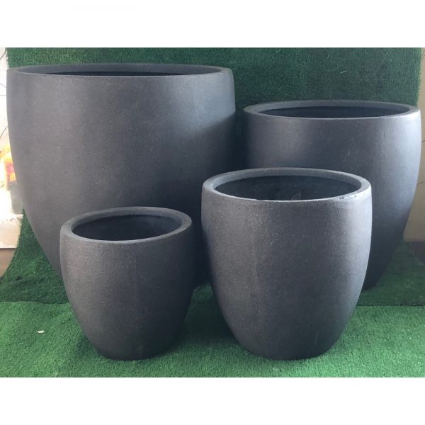 Montague Egg Lightweight Fibreglass Pots - Pots n Pots