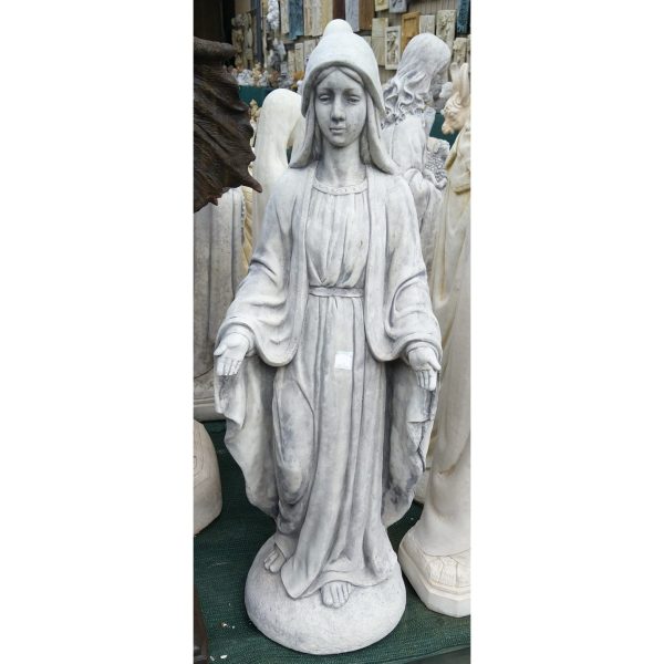 Small Mary of Grace Concrete Garden Statue 1238