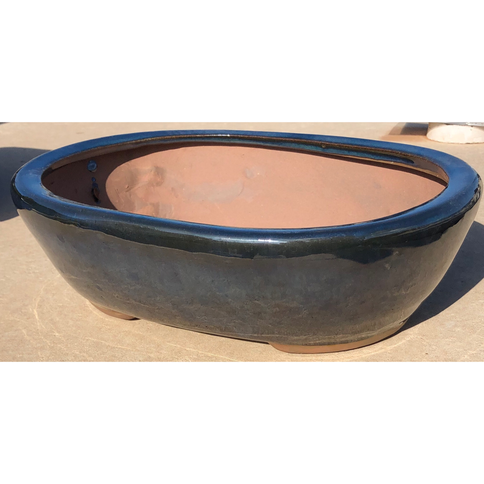  Oval  Bonsai  with Legs Pot  Pots  n Pots 