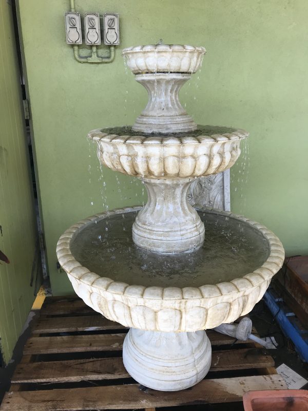 Chelsea Tiered Concrete Fountain - Self contained