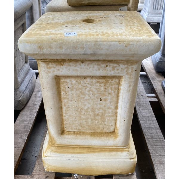 Square Pedestal Small Concrete Plinth / Stand (1808) - Image 2