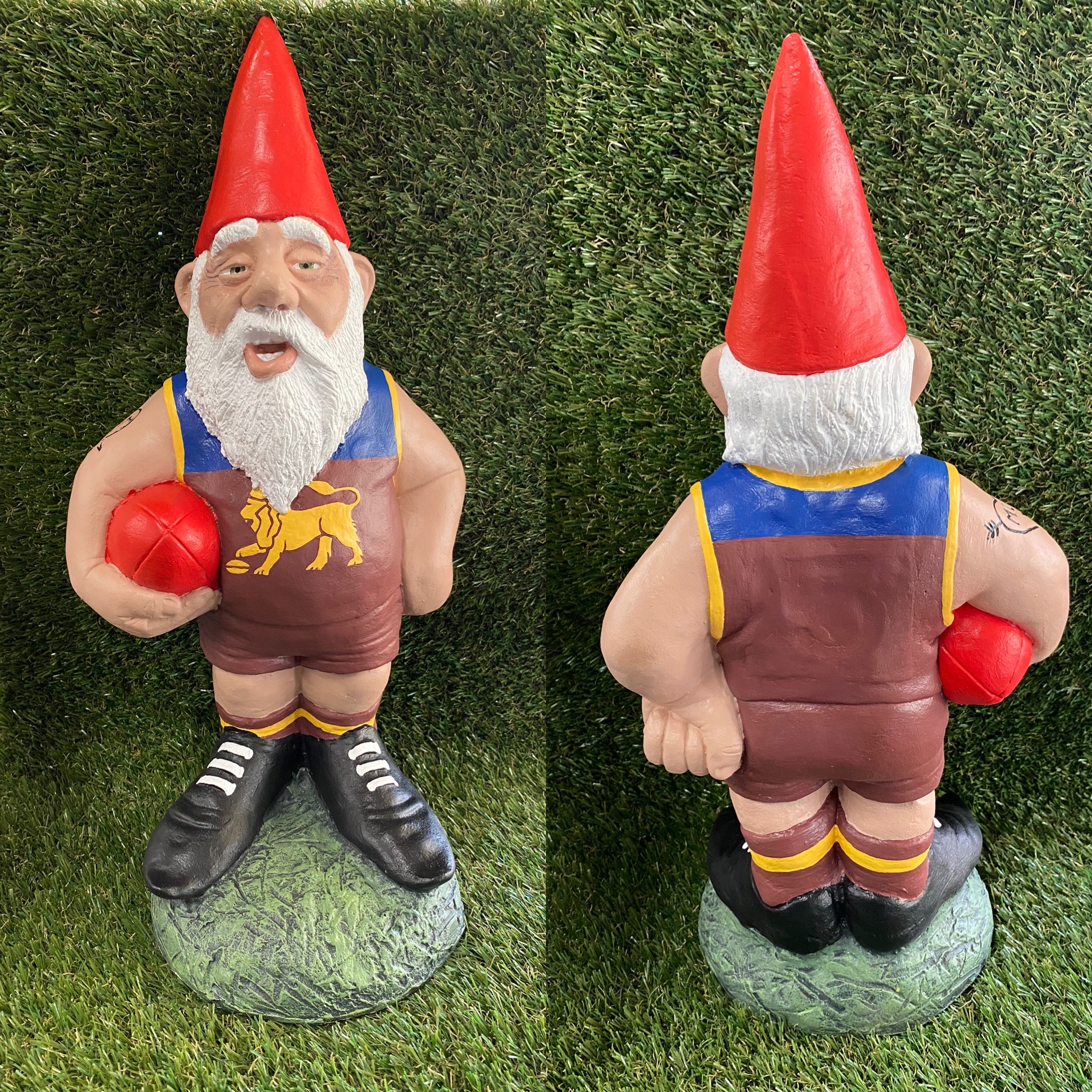 Go Away Gnome Statue – Northcote Pottery