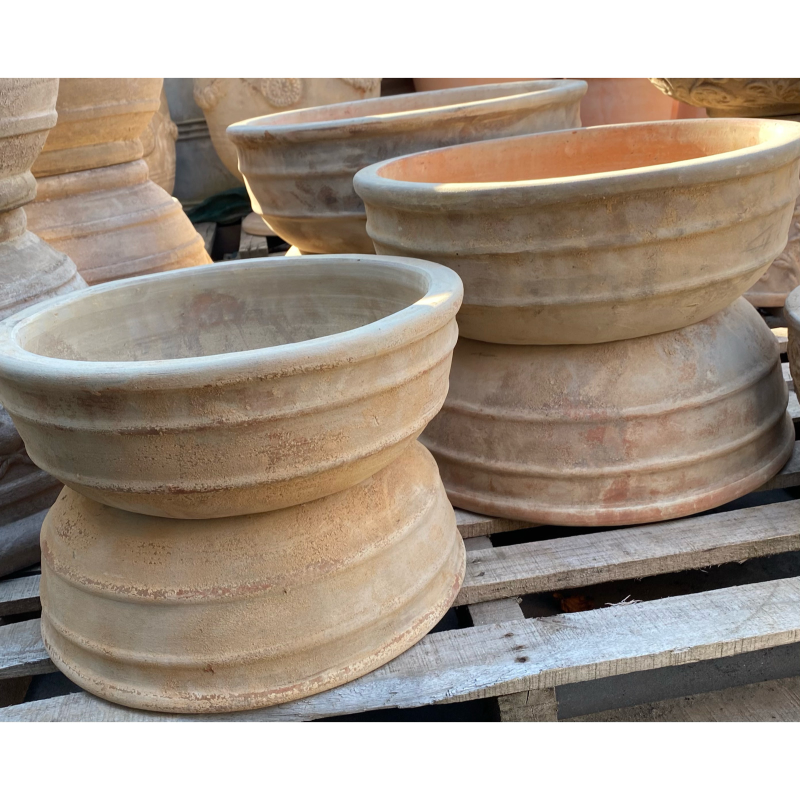 Citrus Bowl Antique Terracotta Garden Pot Planter - Pots n Pots