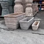 Citrus Trough Antique Terracotta Garden Planter Pot - Image 7