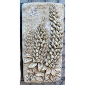 Lupines (Bluebonnets) Concrete Wall Plaque 0415