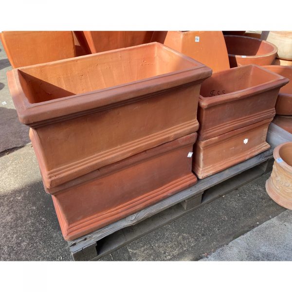 Rectangle Jumbo Trough Terracotta Pot