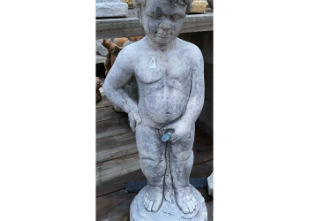 Boy Peeing 1 Concrete Statue 1328