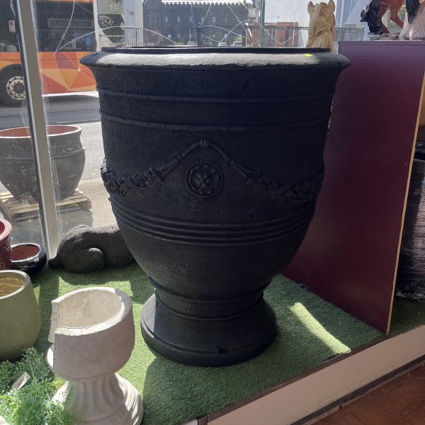 Verona Urn and Pedestal Lightweight Planter - Image 2