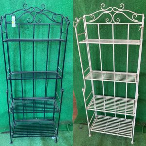 Four Tier Metal Bakers Stand Plant Shelf