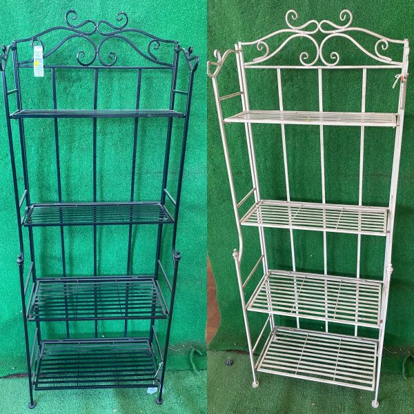 Four Tier Metal Bakers Stand Plant Shelf