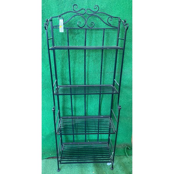 Four Tier Metal Bakers Stand Plant Shelf - Image 2