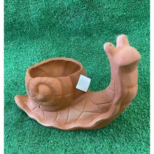 Terracotta Snail Planter