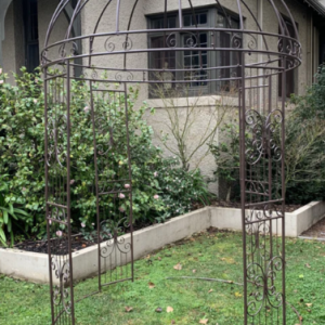 Round Metal Garden Gazebo
