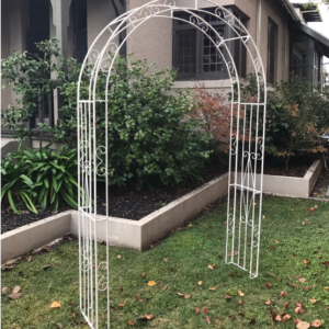 Wide Metal Round Garden Arch