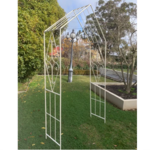 Pointed Steeple Metal Garden Arch