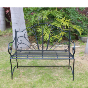 Ava Metal Garden Bench Seat