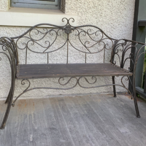 Verona Metal Garden Bench Seat