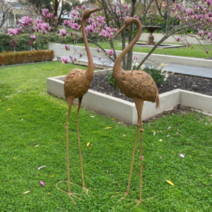 Metal Rust Cranes - Sold Separately