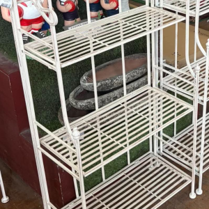 Three Tier Metal Bakers Stand Plant Shelf