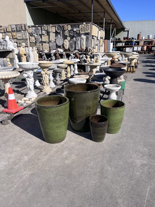 Lotus Crucible Glazed Garden Pot - Image 5
