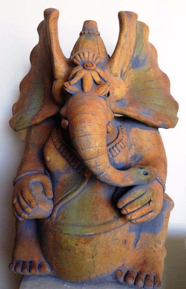 Indian Ganesh XL Concrete Statue 1451