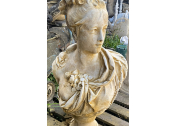 Victoria Bust Concrete Statue