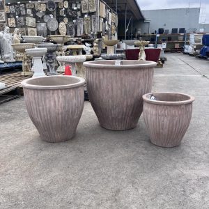 Threads Vase Antique Terracotta Garden Pot