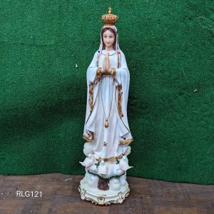 Fatima Painted Lightweight Statue 74cm RLG121