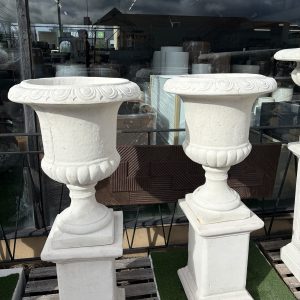 Large Tall Concrete Urn