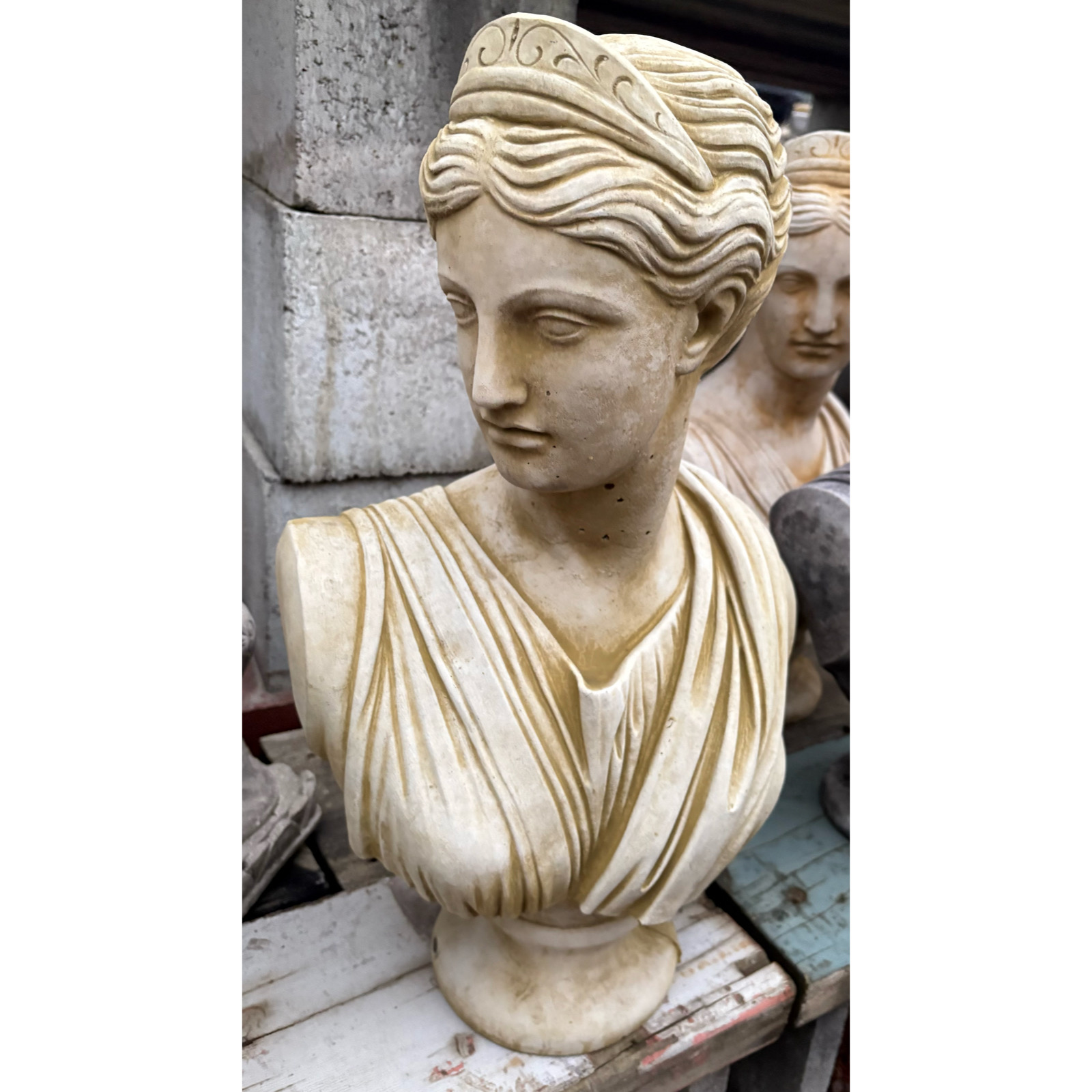 Artemis Bust Large Concrete Statue 8051