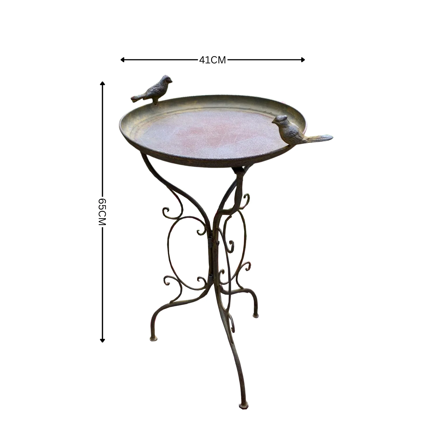 Birdbath on stand - Image 3