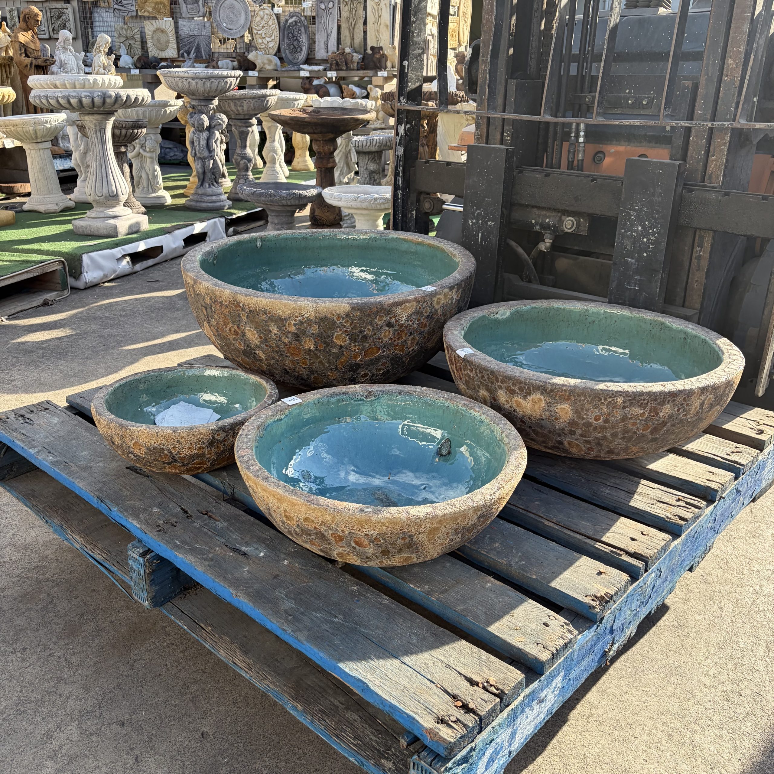 Atlantis Wide Bowl glazed inside