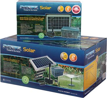 Reefe Solar Fountain Pumps with Battery Backup - RSFB Series