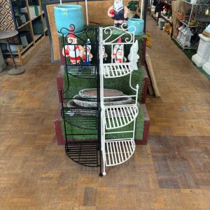 Corner Stand Metal Plant Shelf