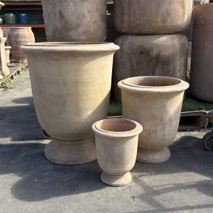 Antique Terracotta Plain Anduze Urn