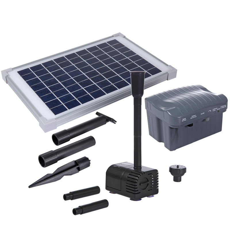 Reefe Solar Fountain Pumps with Battery Backup - RSFB Series - Image 2